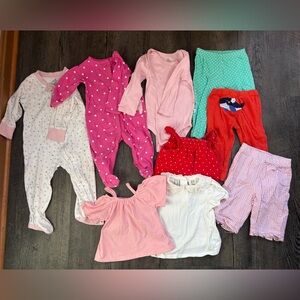 6-9 Months Cotton Baby Girl Bundle